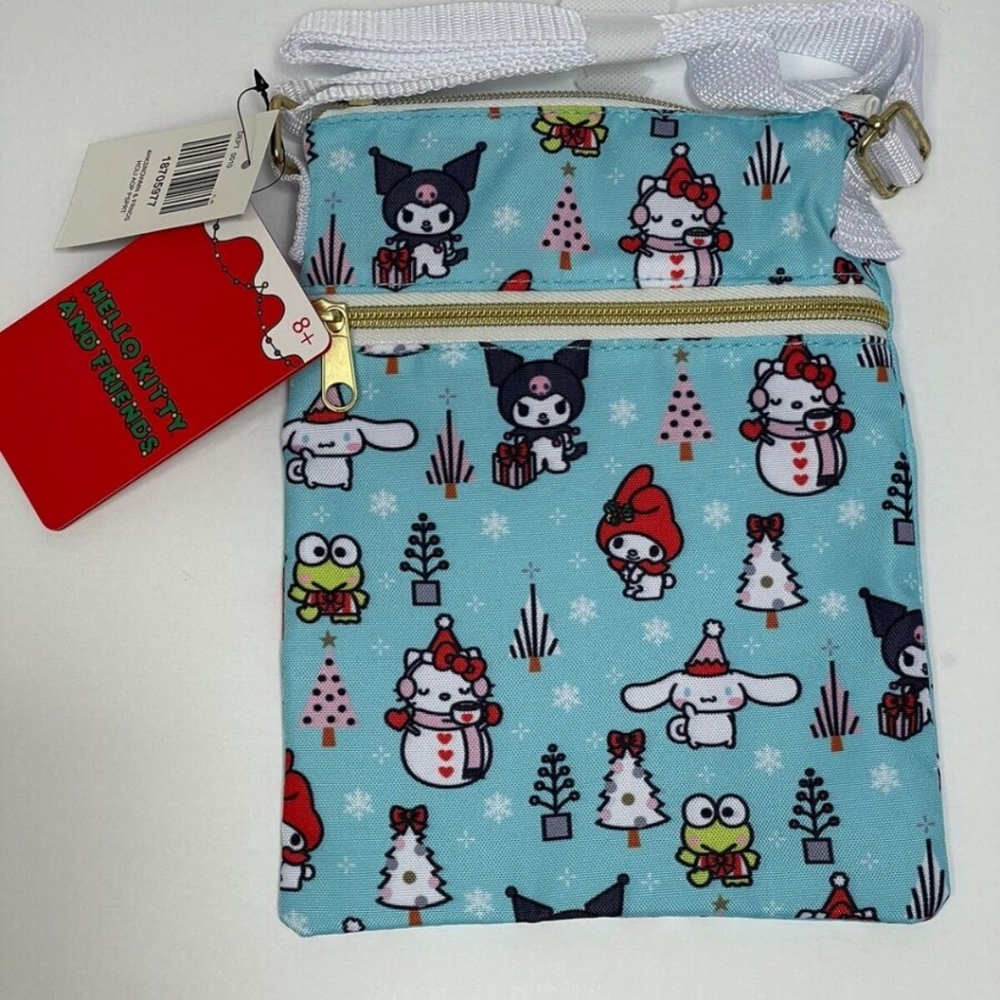 Loungefly Sanrio Hello Kitty and Friends Winter Holiday Crossbody Bag
